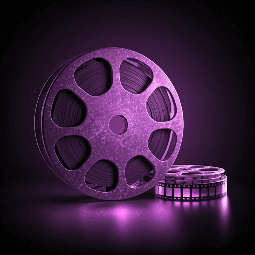 Film reel artwork